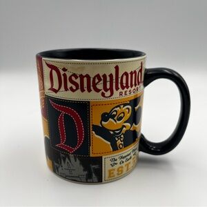 Black and Yellow Disney Resort Mug